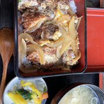 竹園 - カツ丼700円