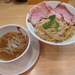 なやんだらここ - 昆布水の塩つけ麺