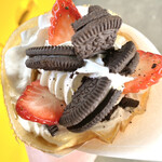 TURTLE＆COCO'S - いちごチョコクッキーのクレープ