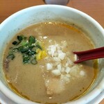 麺堂 稲葉 - つけ汁塩
