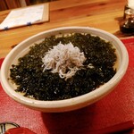 酒呑蕎食〆タグル - シラスもり花巻そば