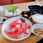 和喜 - すき焼き定食