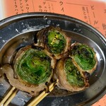炭火野菜巻き串と餃子 博多うずまき - レタス巻き巻き
