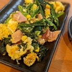 立飲みすずよう - 卵炒めのナカナカのボリューム！