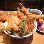 Nihombashi Tendon Kaneko Hannosuke - 江戸前天丼（大盛）1,480円