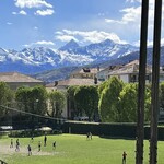 Antica Pasticceria Castino - JUNIORES の練習を見守る Monviso (フランス国境の尖った山)