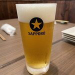 Kazeno Shokudou - まずは生で乾杯