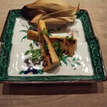 帝国ホテル 寅黒 - 筍炭火焼き