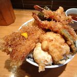 Nihombashi Tendon Kaneko Hannosuke - 江戸前天丼（大盛）1,480円