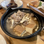Buru Kicchin - 上州牛の肉豆腐1430円