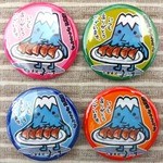 みさ - 富士宮市柚野･お食事処みさの缶バッチ[ミサワホームセラミック静岡支店編]