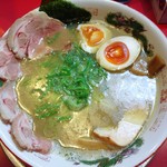 ラーメンたんろん - 鯵白湯(2013/2)