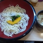 鴨錦 地下鉄今里店 - つけ鴨うどん(並)６８０円