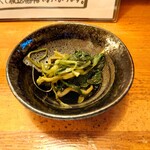 まいもんや かっぱ - 2022年4月　葉ワサビの醬油漬け