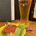 Wa raku - 生ビールとお通し