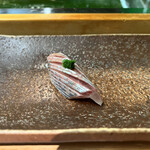 すし匠 - 鯵のにぎり