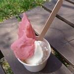 ジェラート工房 ドナ - いちご  ミルク