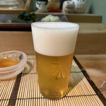 すし匠 - 生ビール(小)