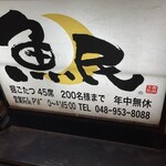 魚民 - (外観)看板②