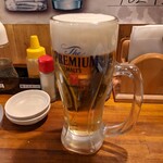 Ueda Karaage Senta - 生ビール(飲み放題)