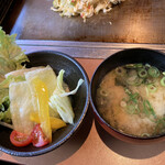 源氏本店 - サラダのドレッシング好き！