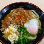 やぶしげうどん - 肉玉うどん638円