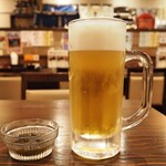 虎ノ門 うなぎのお宿 - 生ビール
