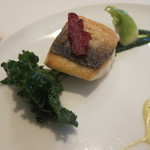 オマージュ - 銚子産ホウボウのポアレ　ジュ・ド・ポアソン