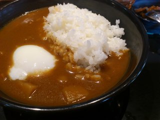 Yoshinoya - こく旨カレー３３０円と半熟卵