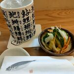 Sushi Taku - 米焼酎＆お新香