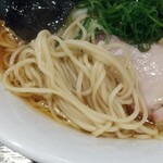 八雲 - 麺の感じ