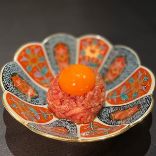 【大人気】黒毛和牛ユッケ