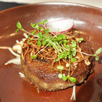 クロデグルメ - 6. Tête de cochon “Clos des Gourmets PARIS” 横田きのこ園「極みえのき」のサラダを添えて