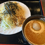 Mochimochi No Ki - 味噌つけ麺（小）200g800円　煮玉子130円