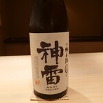 伯雲 - 神雷 特別純米酒 白ラベル 八反錦