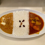 VOVO - 「2コンビ」
            バターチキンカレー、ベジタブルカレー