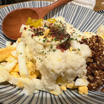 肉汁餃子と190円レモンサワー しんちゃん - ポテトサラダ