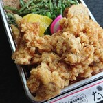 Tai an bentou - からあげ山菜弁当680円