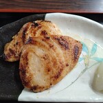三上 - カジキ鮪の西京焼。