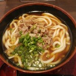 Udon Kameya - 肉うどん大盛り