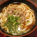 Udon Kameya - 肉うどん大盛り