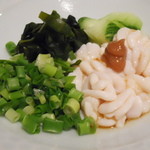 くいたいもん - 白子梅肉ポン酢