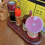 さくらき食堂 - 卓上の調味料