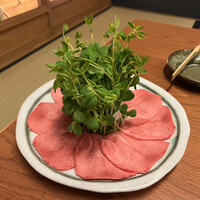 北新地しゃぶしゃぶすき焼き きらく - 極上タン