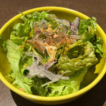 ココフラットカフェ 本町 - ランチのサラダ