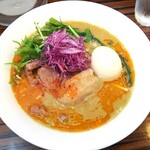 Menya Isshou - 【限定】鴨と林檎の煮干担々麺　1100円