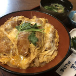 Teuchi Soba Katori An - カツ丼／1,100円