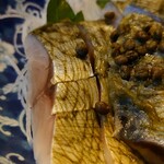 地酒蕗の薹 - 〆サバ