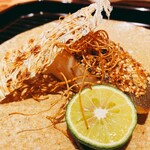 Ayano Kouji Karatsu - マナガツオの胡麻焼き