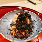 1000 - つくね卵黄と冬トリュフ